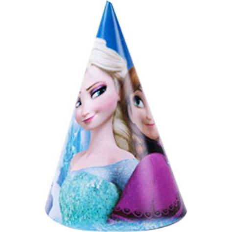 Párty papierová čiapka Frozen 6ks